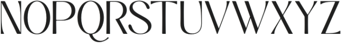 Kannesha Regular otf (400) Font UPPERCASE