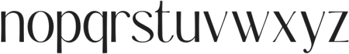 Kannesha Regular otf (400) Font LOWERCASE