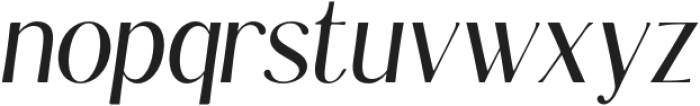 KanneshaItalic Medium otf (500) Font LOWERCASE