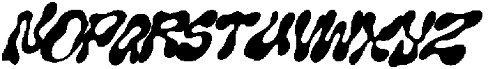 Kanos Slanted otf (400) Font LOWERCASE