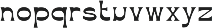 Kanslur otf (400) Font LOWERCASE