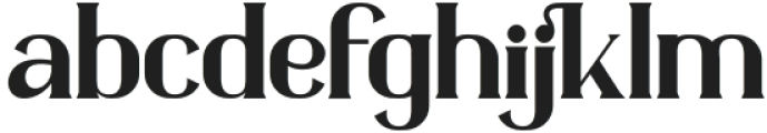 Kapecha Regular otf (400) Font LOWERCASE