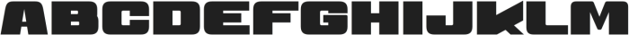 Kaput Black otf (900) Font UPPERCASE