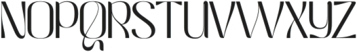 Kardigan Regular otf (400) Font UPPERCASE
