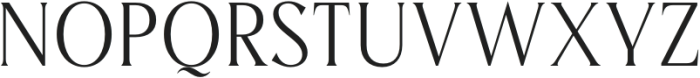 Karena Serif Light otf (300) Font UPPERCASE