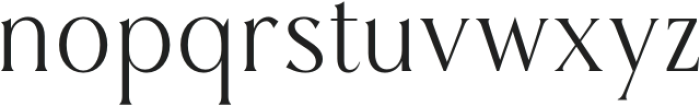 Karena Serif Light otf (300) Font LOWERCASE