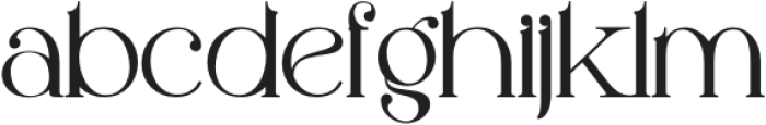 Karibella Regular otf (400) Font LOWERCASE