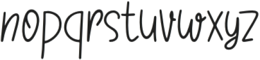 Karishma Regular otf (400) Font LOWERCASE