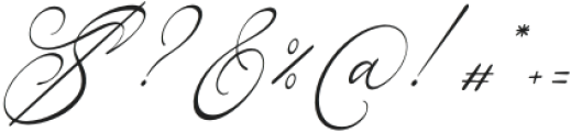 Karleysa Italic otf (400) Font OTHER CHARS