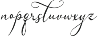 Karleysa otf (400) Font LOWERCASE