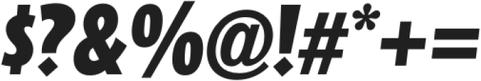 Karmaline ExtraBold Italic otf (700) Font OTHER CHARS