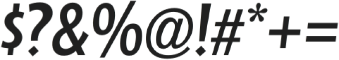 Karmaline SemiBold Italic otf (600) Font OTHER CHARS