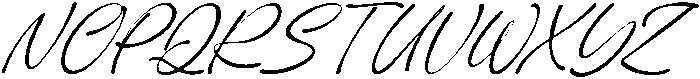 Karmically Italic otf (400) Font UPPERCASE