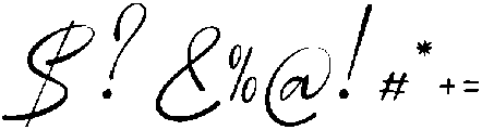 Karmically otf (400) Font OTHER CHARS