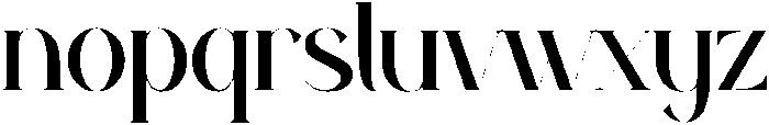 Karmila Regular otf (400) Font LOWERCASE