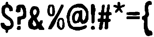 Karmond Regular otf (400) Font OTHER CHARS