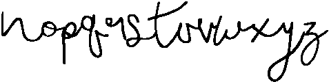 Karolina otf (400) Font LOWERCASE