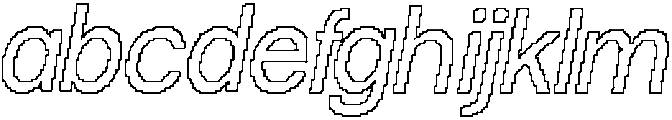 Karoly Pixel Outline otf (400) FONT