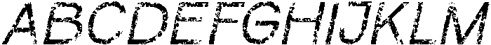 Karoly Stamp Italic otf (400) Font UPPERCASE
