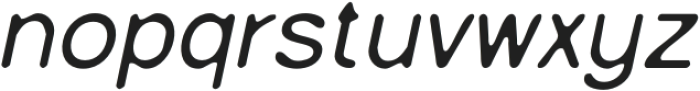 KarolyBlur-Italic otf (400) Font LOWERCASE