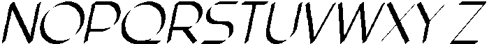 Karolyne Italic otf (400) Font UPPERCASE