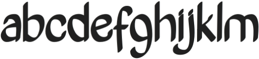 Karom Seba Regular otf (400) Font LOWERCASE