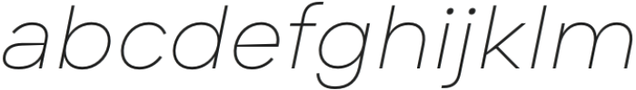 Karst Hairline Italic otf (100) FONT
