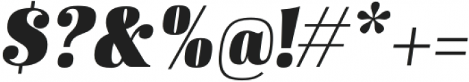 Karsten Black Italic otf (900) Font OTHER CHARS