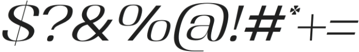 Kartikana Serif Italic otf (400) Font OTHER CHARS