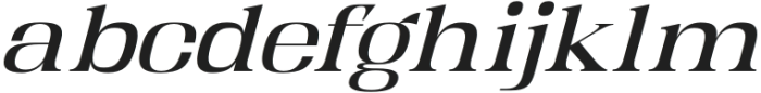 Kartikana Serif Medium Italic otf (500) Font LOWERCASE