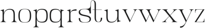 Kartikana Serif Thin otf (100) Font LOWERCASE