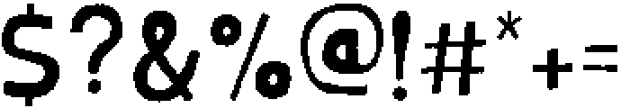Kartis Regular otf (400) Font OTHER CHARS