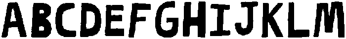 Kartis Regular otf (400) Font UPPERCASE