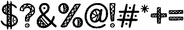 Karui otf (400) Font OTHER CHARS