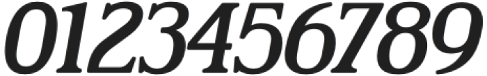Kashmir Medium Italic otf (500) Font OTHER CHARS