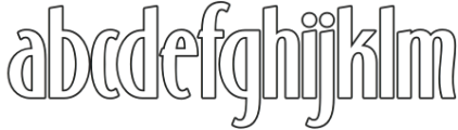 Kashtani-Outline otf (400) FONT