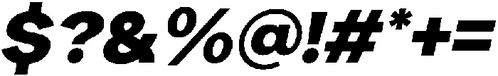 Kasnova Black Italic otf (900) Font OTHER CHARS