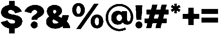 Kasnova Black otf (900) Font OTHER CHARS