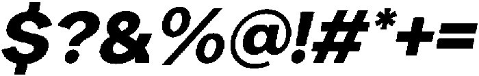 Kasnova Extra Bold Italic otf (700) Font OTHER CHARS
