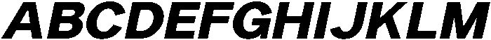 Kasnova Extra Bold Italic otf (700) Font UPPERCASE