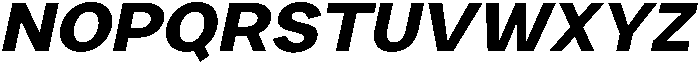 Kasnova Extra Bold Italic otf (700) Font UPPERCASE