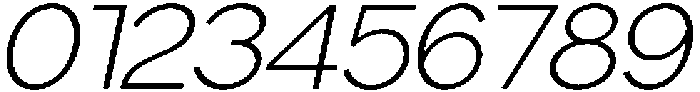 Kasnova Extra Light Italic otf (200) Font OTHER CHARS