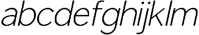 Kasnova Extra Light Italic otf (200) FONT