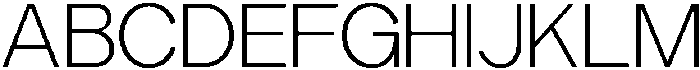 Kasnova Extra Light otf (200) Font UPPERCASE