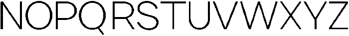 Kasnova Extra Light otf (200) Font UPPERCASE