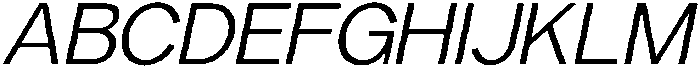 Kasnova Light Italic otf (300) Font UPPERCASE