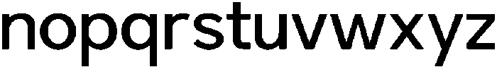 Kasnova Medium otf (500) Font LOWERCASE