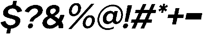 Kasnova Semi Bold Italic otf (600) Font OTHER CHARS