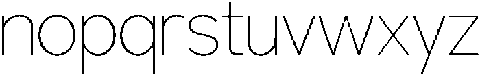 Kasnova Thin otf (100) Font LOWERCASE
