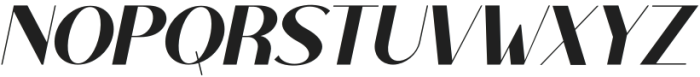 Kasogi Italic otf (400) Font UPPERCASE